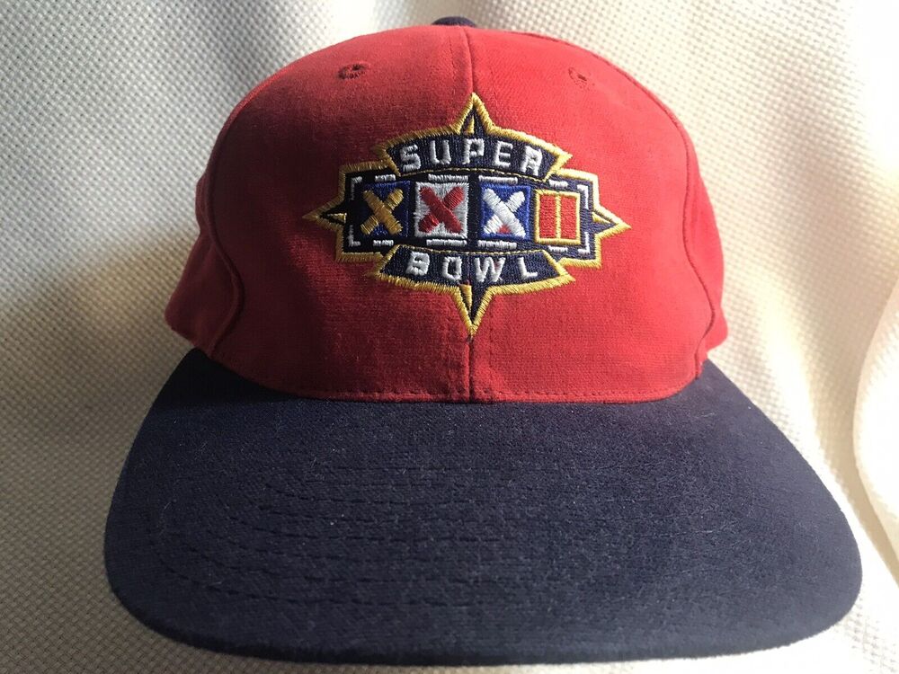 Super Bowl XXXII 1998 Cap Hat SPORTS SPECIALTIES Broncos Packers Strap Back NFL